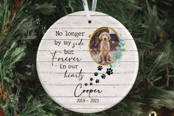 Pet Memorial Ornament – Forever in Our Hearts