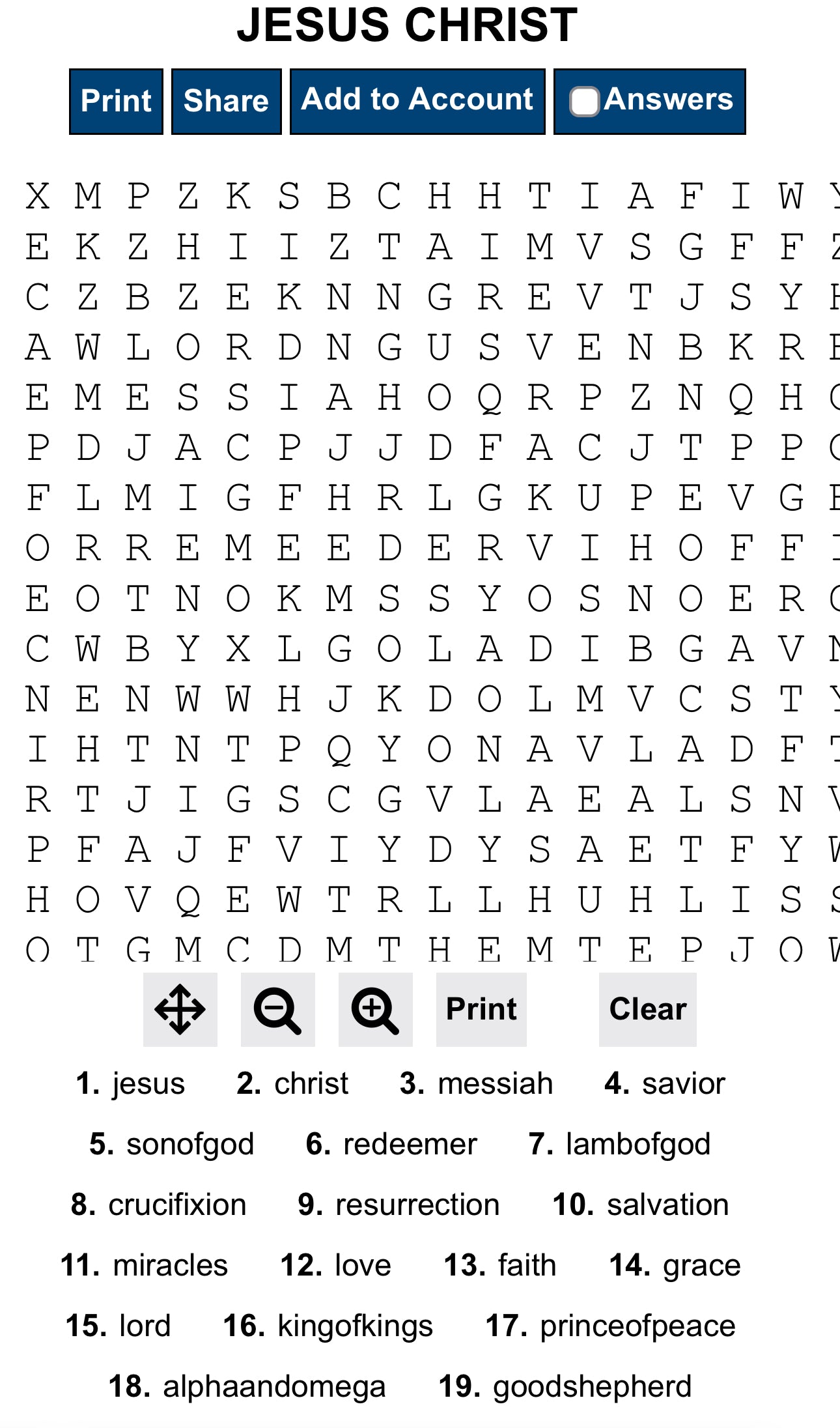 Christ-Based Word Searches & Crosswords Collection