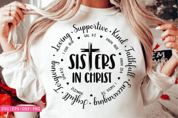 Sisters in Christ Sweatshirt