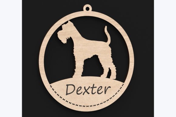 Personalized Laser-Cut Wooden Pet Ornament